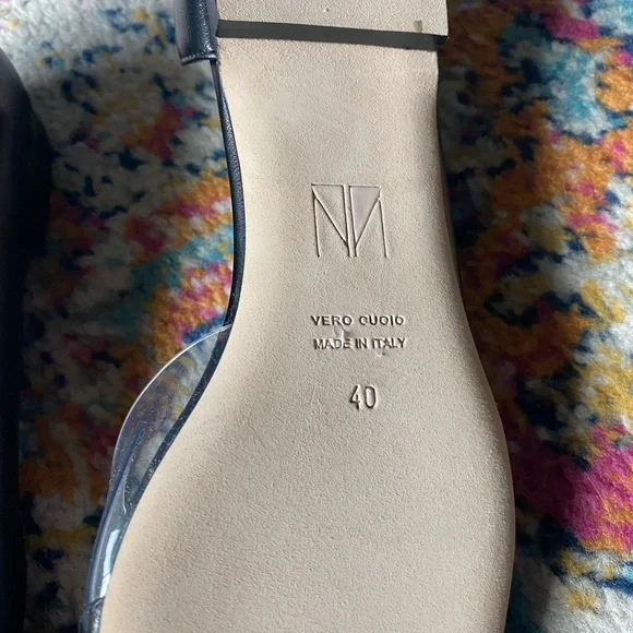 COPY - Tamara Melon Black Flats - Picture 3 of 3